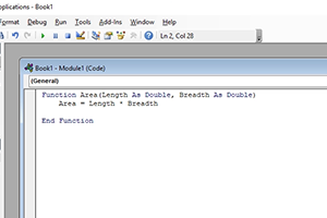 Module 2: The Visual Basic Editor