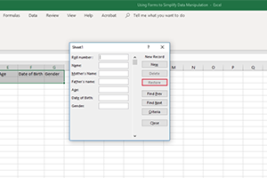 Module 5: Data Forms