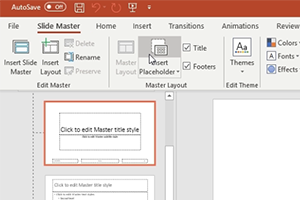 Module 3: Working With Slide Masters